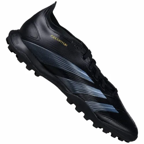 adidas Predator League TF Herren Fußballschuhe mit Multinocken IF6377 - Hochwertige Fußballschuhe von adidas mit griffigen 3DFinnen für präzise Ballkontrolle. Das Hybridfeel-Obermaterial bietet ein angenehmes Tragegefühl und optimale Leistung auf dem Platz.