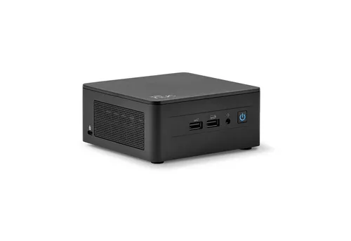 ASUS NUC 13 Pro Tall Kit RNUC13ANHI300002I - Barebone mit Intel Core i3 1315U, 14 Kernen, 4K-fähigen Anschlüssen und WiFi 6E für blitzschnelle Verbindungen