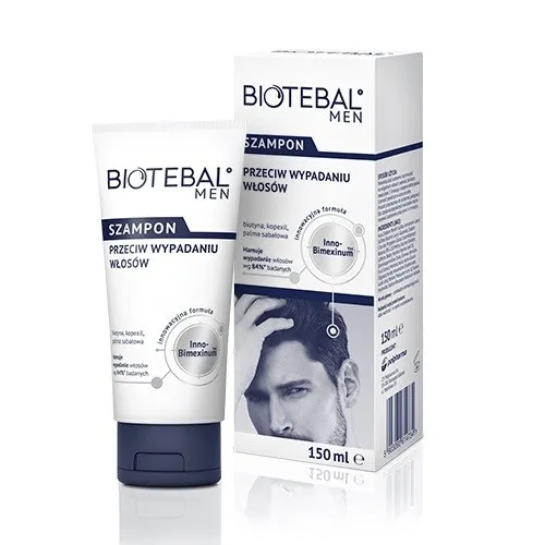 Starke und dichte Haare mit Biotebal Men Shampoo gegen Haarausfall 150ml
