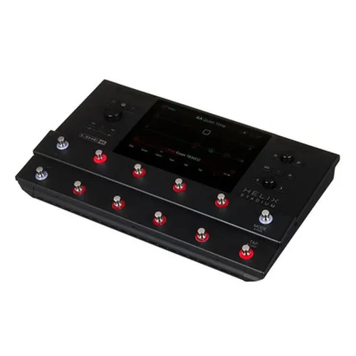 Helix Stadium Floor - Effektprozessor mit innovativer Agoura Modeling-Technologie, 8" Touchscreen und umfangreicher Steuerung für kreative Audioanwendungen.