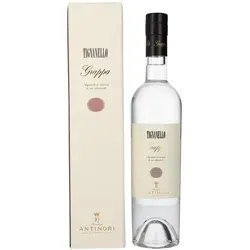 Grappa Tignanello Antinori 0,5l - Exquisite Grappa aus Sangiovese- und Cabernet-Trauben, destilliert im renommierten Chianti Classico-Gebiet. Ideal für Kenner und Liebhaber feiner Spirituosen.