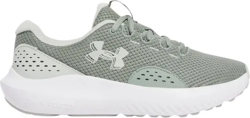 Under Armour UA W Charged Surge 4 Laufschuh für Damen - Silica Green, 36.5 EU - Laufschuhe mit Charged Cushioning für optimale Dämpfung und Komfort, perfekt für Läuferinnen, die Stil und Leistung suchen.