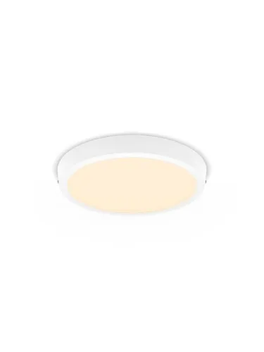 Philips LED Slim Surface 20W Deckenleuchte - Modernes Design - Elegante 20W LED-Deckenleuchte in rund mit warmweißem Licht (2700K) und 2000 Lumen. Ideal für Flur, Arbeitszimmer oder Gästezimmer. Energieeffizient und langlebig.