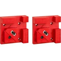 Woodpeckers Eckenspanner - 2 Stück für präzise 90° Verbindungen - Sonstige Elektroinstallationsartikel, ideal für Gehrungen und Zinkenverbindungen, einfach und exakt zu handhaben für Materialstärken von 6,35 bis 25,4 mm.
