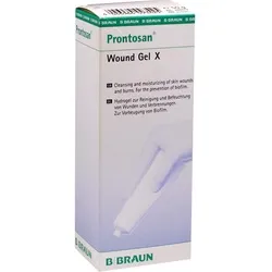 Prontosan Wound Gel X 50 G - Arzneimittel zur effektiven Reinigung und Dekontamination von akuten und chronischen Wunden, fördert die Wundheilung ohne Schmerzen und verhindert die Bildung von Biofilmen.