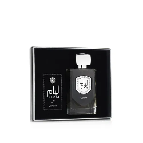 Lattafa Perfume Liam Grey Eau de Parfum 100ml - Unisex Duft mit schwarzem Tee und Kardamom, neu und exklusiv seit 2023