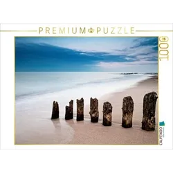 CALVENDO Puzzle CALVENDO Puzzle Buhnen an der Ostseeküste 1000 Teile Lege-Größe 64 x 48 cm Foto-Puzzle Bild von Rico Ködder, 1000 Puzzleteile