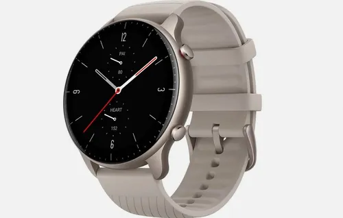Amazfit GTR 2 Smartwatch 46mm - Herzfrequenz- und SpO2-Überwachung - Smartwatch mit Edelstahl-Gehäuse, wasserdicht und ausgestattet mit zahlreichen Sensoren für umfassendes Fitness-Tracking und Gesundheitsüberwachung.