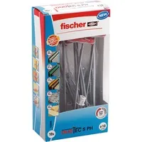 Kippdübel DUOTEC 10 S PH LD hellgrau/rot, 10 Stück - Praktische Kippdübel mit Schraube, ideal für sichere Befestigungen. Perfekt für verschiedene Materialien und einfach zu handhaben.