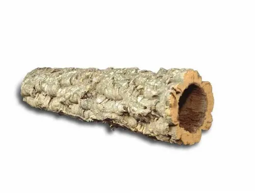 Kork Röhre: Kork Rinde, schmal dünn, Vögel | gereinigt | 40 cm lang, ⌀=6-10cm
