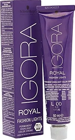  IGORA Royal Fashion Lights Haarfarbe für helles meliertes Haar L-00 Natur