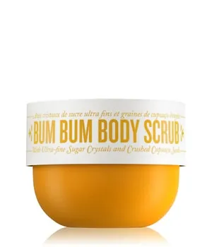 Sol de Janeiro Bum Bum Body Scrub 220 ml - Körperpeeling - Körperpeeling mit zerdrückten Cupuaçu-Samen und Zuckerkristallen, reinigt sanft und spendet Feuchtigkeit. Angereichert mit Guaraná für streichelzarte, strahlende Haut und einen himmlischen Duft.