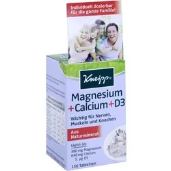 Kneipp Magnesium+calcium 150 ST