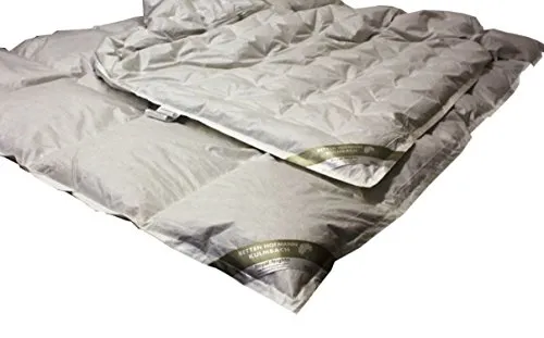 Betten Hofmann Combi Vierjahreszeiten Daunenbett 135x200 cm - Bettdecken für alle Jahreszeiten, aus 100% natürlichen Materialien, waschbar und superweich mit ungarischen Landdaunen für optimalen Schlafkomfort.