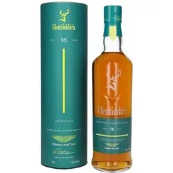 Glenfiddich 16 Jahre - Aston Martin - Formula One Team - Exklusiver Whisky in limitierter Auflage, 16 Jahre gereift in American Oak Casks, 43,0% Vol. – vielschichtig und stilvoll für Kenner und Sammler.