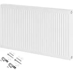 Purmo Radiator Compact C 22, 500-1200 - Wasserkühlung Radiator, effizienter Wärmeübertrager mit seitlichem Anschluss für schnelle und einfache Installation.