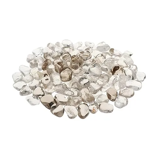 NKlaus 500g Bergkristall 15-25 mm Heilsteine Rock Crystal transparente Varietät Stein 14680