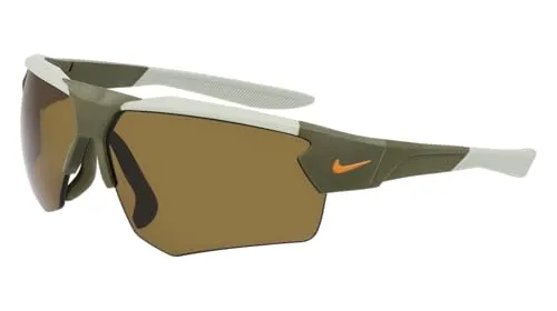 NIKE Unisex Cloak Duo E EV24037 Sunglasses, Matte MEDIUM Olive/Terrain, 71