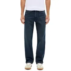 MUSTANG Herren Jeans Hose Style Tramper Straight - Jeans im Straight Fit mit mittelhohem Bund, aus leicht elastischer Baumwolle für optimalen Komfort. 5-Pocket-Design und Used-Waschung machen sie zum modischen Must-Have.