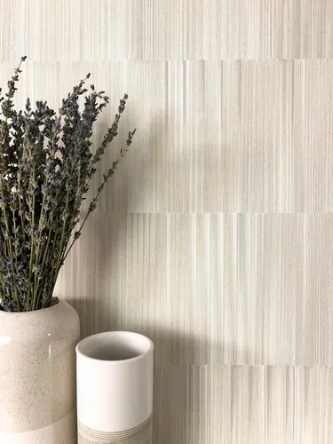 Newroom Tapete Beige Vliestapete - Modernes geometrisches Design für stilvolle Räume - Tapeten in hochwertiger Qualität, lichtbeständig und leicht abziehbar. Inklusive Tapezier-Ratgeber für ein perfektes Ergebnis.