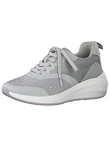Tamaris Fashletics Damen Sneaker 1-1-23730-25 231 grau normal Größe: 40 EU