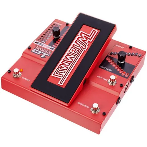 Digitech Whammy DT - Polyphoner Harmonizer für Gitarre und Bass - Sonstige Gitarreneffekte mit 9 Harmonizer- und 10 Whammy-Effekten, ideal für kreative Klanggestaltung und flexibles Tuning. Robustes Metallgehäuse und MIDI-fähig.