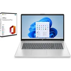 HP 17 AMD Ryzen 7 5700 Radeon 32GB 4TB SSD Windows 11 Office Pro 21 - Silber