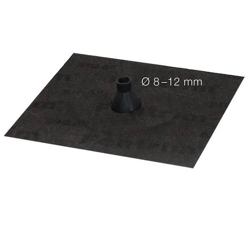 Siga - Fentrim Manschette Black Ø 8–12mm Für Rohrdurchdringungen, Kabel, Leerrohre