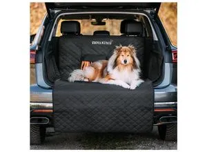 Rudelkönig Kofferraumschutz Hund - Wasserabweisend & Kratzfest - Autoschondecke für Hunde, bietet vollständigen Schutz für deinen Kofferraum – schmutzabweisend und einfach zu reinigen, ideal für alle Automodelle.