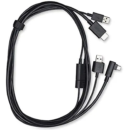 Wacom X-Shape Cable for DTC133 - ACK44506Z - Ersatzkabel für Wacom One im praktischen X-Design, bietet zuverlässige Verbindung für Grafiktabletts und optimalen Nutzungskomfort.