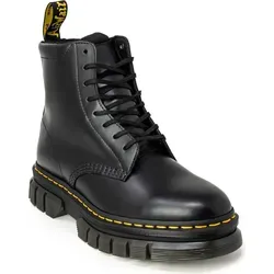 DR MARTENS 27833001 8L 8 Ösen Leder Herren Stiefel IN Schwarz Größe UK 7- 11