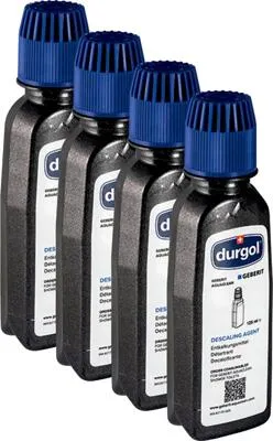 Geberit 4X AquaClean Entkalkungsmittel 147040001 - 4 Flaschen à 125 ml, effektive Entkalkung für AquaClean Mera, Tuma und Sela