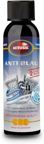 Autosol 01 D01290 Anti Blau entfernt Blau- und Braunverfärbungen an Edelstahl Auspuffanlagen, 150 ml Schwarz
