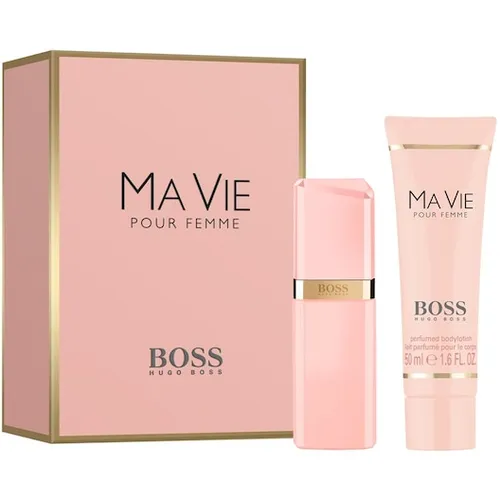 Hugo Boss BOSS Ma Vie Pour Femme Geschenkset - Parfum Set Damen mit 30 ml Eau de Parfum und 50 ml Body Lotion, ideal für besondere Anlässe und liebevolle Geschenke.