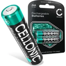 CELLONIC 2x AAA Ersatzakku für Siemens Gigaset A400, A415, AS405, AS690, C430, C430A, C530HX, CL660, CL660HX, E290, S810 Telefon Ersatz Akku 1000m...