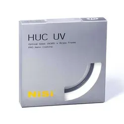Nisi HUC UV-Filter Nano 40,5mm - Hochwertiger UV-Filter mit Nano-Beschichtung, schützt Ihre Linse und sorgt für brillante Bildqualität.