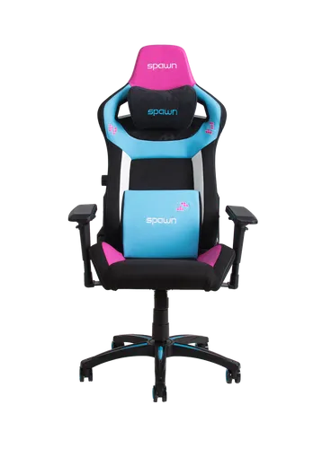 SPAWN GAMING CHAIR - NEON EDITION - Futuristischer Gaming Stuhl mit neonfarbenem Design, bietet optimalen Komfort für stundenlanges Spielen und verleiht deinem Setup einen coolen Look.