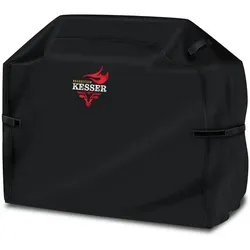 KESSER® Premium BBQ Grillabdeckung - Wetterfeste Schutzhülle für Gasgrills - Grillabdeckungen aus 600D Oxford-Gewebe, UV-beständig und atmungsaktiv, schützt vor Regen und Frost, ideal für verschiedene Grilltypen.