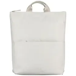 Jost Rucksack Bergen 40 x 37 x 13 - Weiß - Vielseitige 2in1 Rucksack-Tasche von Jost aus strapazierfähigem Polyester: stilvoll und praktisch für jeden Tag. Trage sie als Rucksack oder Handtasche und sei immer bereit für neue Abenteuer!
