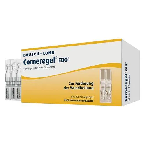Corneregel EDO Augengel - Wundheilung für Ihre Augen 36 ml - Augengel zur Förderung der Wundheilung bei Hornhautverletzungen, unterstützt die Regeneration mit Dexpanthenol für schnelle Linderung und Heilung.