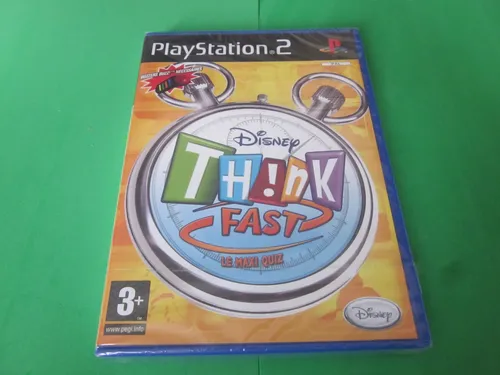 Disney Think Fast PS2 Spiel Neu