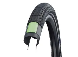 City-Fahrradreifen Big Ben Plus HS 439, 26x2.15" 55-55 - 2erSet - Radsport & Mountainbiking, ideal für urbanen Einsatz mit 3 mm GreenGuard Pannenschutz für maximale Sicherheit und Komfort.