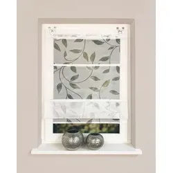 Rana Magnetrollo 130 x 60 cm, halbtransparent in Weiß - Sofas & Couches – Modernes Magnetrollo in halbtransparenter Bambus-Optik, ideal für stilvolle Fensterdekoration und flexibles Lichtmanagement.