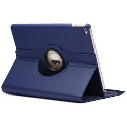 Schutzhülle für iPad 10.2 8 Gen. Tablet Hülle Schutz Tasche Case Cover Blau 360 Grad drehbar Rotation Bumper