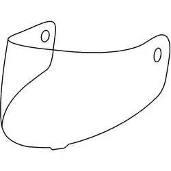 Nolan N60-5 Visier, transparent - Motorrad-Headsets mit klarem oder getöntem Visier, leicht zu wechseln für optimalen Fahrkomfort und Sicherheit.