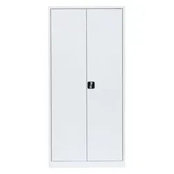 Steelboxx Mehrzweckschrank abschließbar 195x92,5x50cm - Büroschrank aus robustem Stahl, abschließbar mit 4 höhenverstellbaren Einlegeböden – ideal für eine sichere und flexible Aufbewahrung von Akten und Büromaterial.