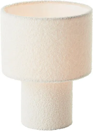LeGer Home by Lena Gercke Tischleuchte Debora - Nachttischleuchte aus hochwertigem Teddy-Stoff, sorgt für eine warme Atmosphäre und ermöglicht individuelle Lichtgestaltungen mit E27-Fassung.
