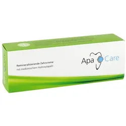 Apacare Zahncreme - Zahnpasta mit flüssigem Zahnschmelz, der Zähne aufhellt, versiegelt und vor Karies schützt. Ideal für eine gründliche und schonende Zahnreinigung.