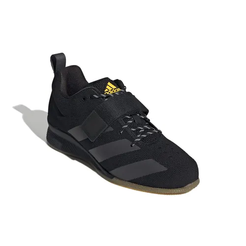 adidas Adipower II Gewichtheberschuhe für Herren – schwarz/grau, Größe 49 1/3 (14) - Wanderschuhe mit optimalem Halt und Stabilität für Gewichtheber, der adidas Adipower II bietet strapazierfähiges Obermaterial und sicheren Sitz durch Schnürsenkel und Klettverschluss.