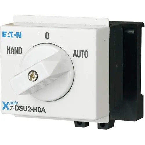 Eaton UMSCHALTER 2POL.HAND-0-AUTOM. EATON Z-DSU2-H0A 248876 - Reiheneinbaugerät, 2-poliger Drehschalter mit 20A und 690V, ideal für Hutschienenmontage und vielseitige Anwendungen in der Elektrotechnik.